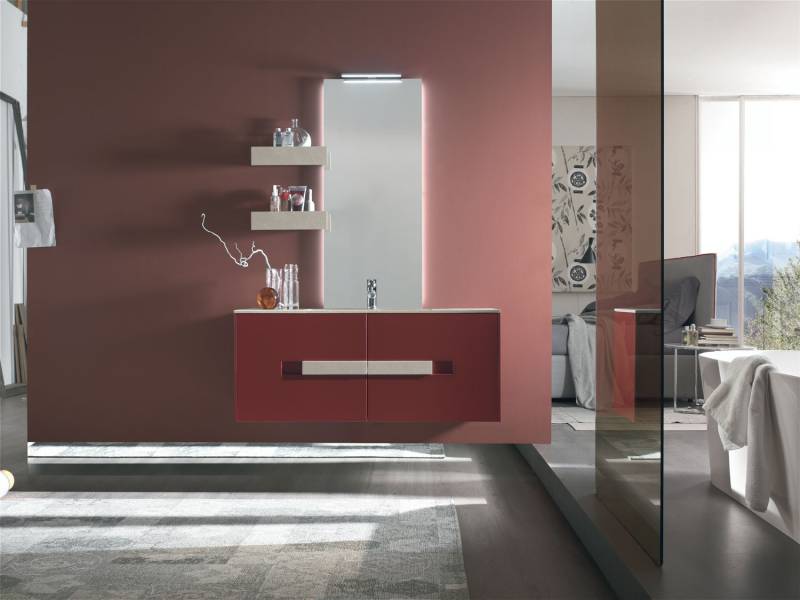 Arredo bagno mobile in legno Artesi modello AteliÃ¨